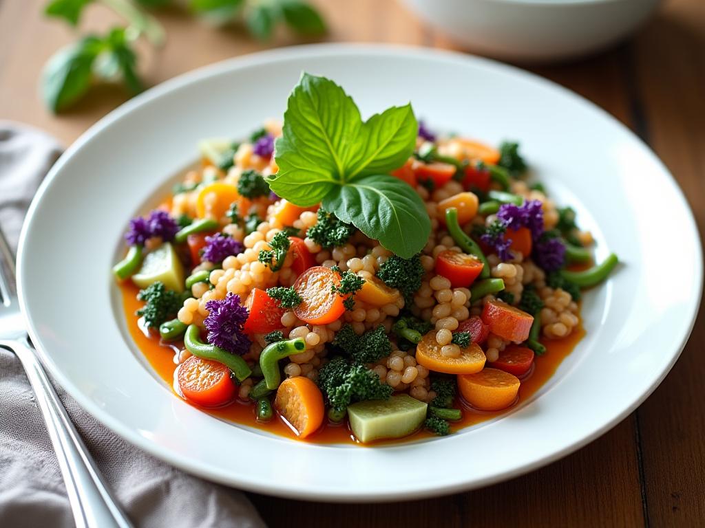 Cocina vegetal plant-based saludable y sostenible
